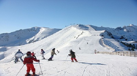 ski dans les pyrenees
